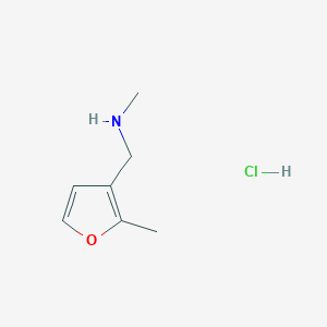 Methyl[(2-methylfuran-3-yl)methyl]amine hydrochloride