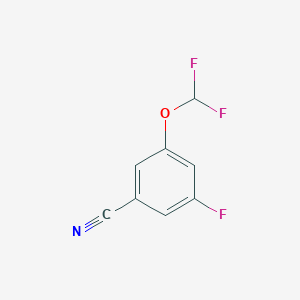 3-(Difluoromethoxy)-5-fluorobenzonitrile