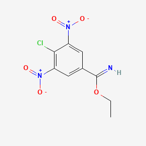 4-Chloro-3,5-dinitro-benzimidic acid ethyl ester