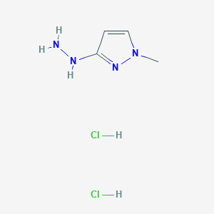 3-hydrazinyl-1-methyl-1H-pyrazole dihydrochloride
