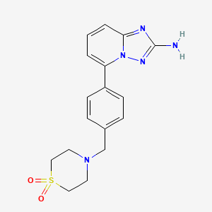 molecular formula C17H19N5O2S B2794753 GS-829845 CAS No. 1257705-09-1