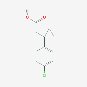 B2794822 2-[1-(4-Chlorophenyl)cyclopropyl]acetic acid CAS No. 1226178-96-6