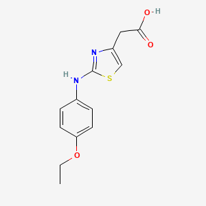 [2-(4-Ethoxy-phenylamino)-thiazol-4-yl]-acetic acid