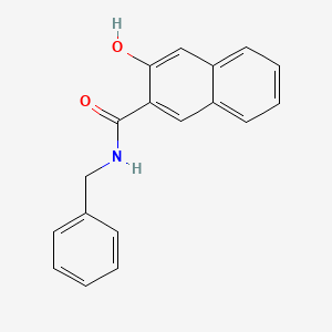 molecular formula C18H15NO2 B2795152 N-Benzyl-3-hydroxy-2-naphthamide CAS No. 104040-43-9