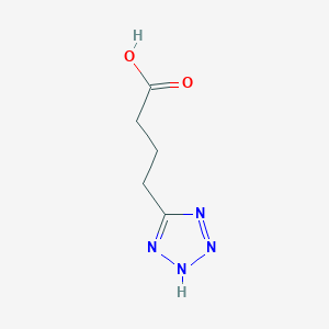 molecular formula C5H8N4O2 B2795227 4-(1H-1,2,3,4-tetrazol-5-yl)butanoic acid CAS No. 1266476-55-4