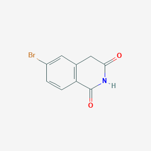 B2795233 6-Bromoisoquinoline-1,3(2h,4h)-dione CAS No. 501130-49-0