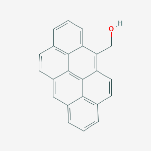 molecular formula C23H14O B027953 Dibenzo(def,mno)chrysene-6-methanol CAS No. 105708-72-3