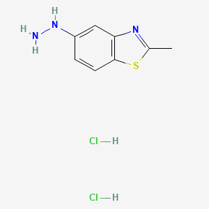 5-Hydrazino-2-methyl-1,3-benzothiazole dihydrochloride