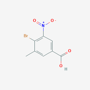 4-Bromo-3-methyl-5-nitrobenzoic acid