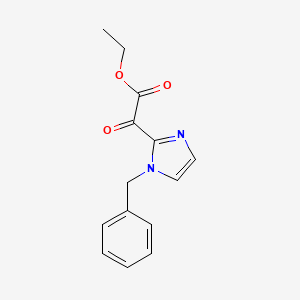 ethyl 2-(1-benzyl-1H-imidazol-2-yl)-2-oxoacetate