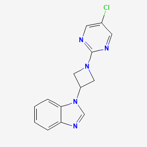 1-[1-(5-Chloropyrimidin-2-yl)azetidin-3-yl]benzimidazole