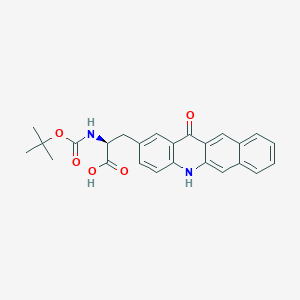 molecular formula C25H24N2O5 B2795381 Boc-Ala(2-Bacd)-OH CAS No. 916834-72-5