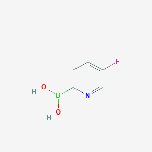 (5-Fluoro-4-methylpyridin-2-yl)boronic acid