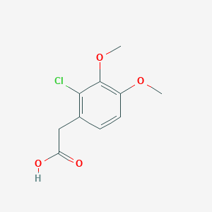 2-(2-Chloro-3,4-dimethoxyphenyl)acetic acid