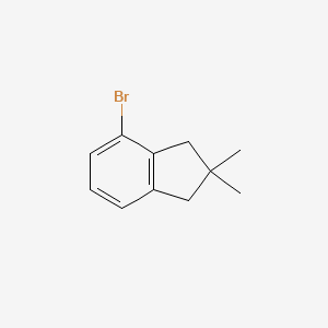 4-Bromo-2,2-dimethyl-2,3-dihydro-1H-indene