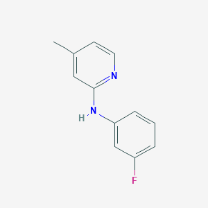 N-(3-Fluorophenyl)-4-methylpyridin-2-amine