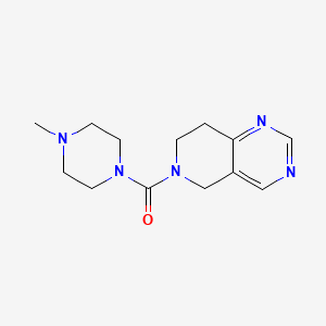 (7,8-dihydropyrido[4,3-d]pyrimidin-6(5H)-yl)(4-methylpiperazin-1-yl)methanone