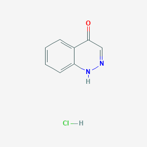 B2795611 Cinnolin-4-ol hydrochloride CAS No. 667467-64-3; 875-66-1