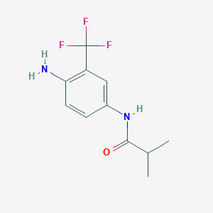 molecular formula C11H13F3N2O B027957 Flu-6 CAS No. 39235-51-3