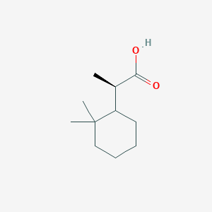 (2R)-2-(2,2-Dimethylcyclohexyl)propanoic acid