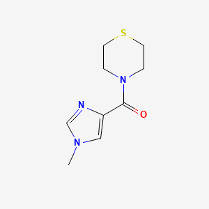 (1-Methylimidazol-4-yl)-thiomorpholin-4-ylmethanone