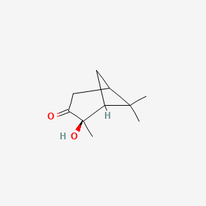 molecular formula C10H16O2 B2795795 (2R)-2-hydroxy-2,6,6-trimethylbicyclo[3.1.1]heptan-3-one CAS No. 1807938-57-3