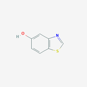 molecular formula C7H5NOS B027958 Benzo[d]thiazol-5-ol CAS No. 7686-41-1