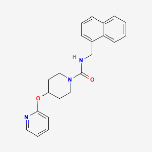 N-(naphthalen-1-ylmethyl)-4-(pyridin-2-yloxy)piperidine-1-carboxamide