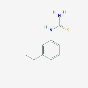 molecular formula C10H14N2S B2795896 [3-(Propan-2-yl)phenyl]thiourea CAS No. 930396-11-5
