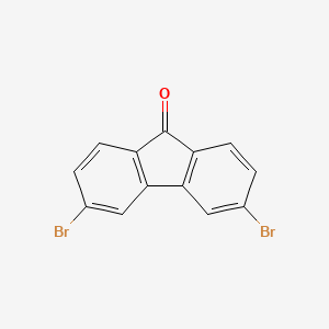 molecular formula C13H6Br2O B2796121 3,6-Dibromo-9h-fluoren-9-one CAS No. 216312-73-1