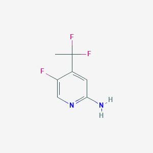 4-(1,1-Difluoroethyl)-5-fluoropyridin-2-amine