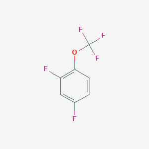 molecular formula C7H3F5O B2796529 2,4-Difluoro-1-(trifluoromethoxy)benzene CAS No. 1404194-72-4