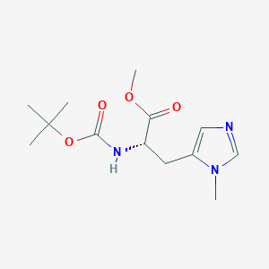 Methyl (S)-2-(Boc-amino)-3-(1-methyl-5-imidazolyl)propanoate