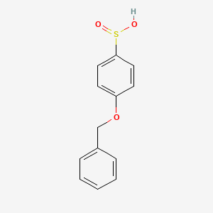 4-Phenylmethoxybenzenesulfinic acid