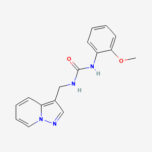 1-(2-Methoxyphenyl)-3-(pyrazolo[1,5-a]pyridin-3-ylmethyl)urea