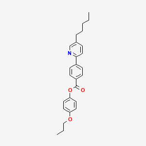 4-Propoxyphenyl 4-(5-pentylpyridin-2-yl)benzoate