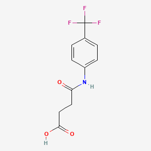 4-Oxo-4-{[4-(trifluoromethyl)phenyl]amino}butanoic acid