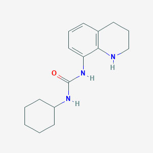 3-Cyclohexyl-1-(1,2,3,4-tetrahydroquinolin-8-yl)urea