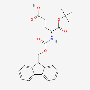 molecular formula C24H27NO6 B2796981 Fmoc-D-Glu-OtBu CAS No. 109745-15-5; 84793-07-7