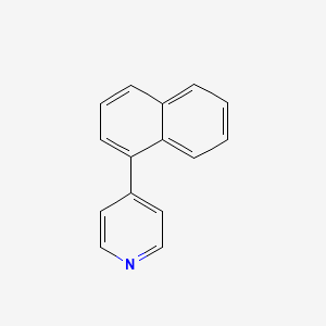 molecular formula C15H11N B2796989 4-(Naphthalen-1-yl)pyridine CAS No. 78903-68-1