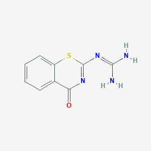 N-(4-oxo-4H-1,3-benzothiazin-2-yl)guanidine