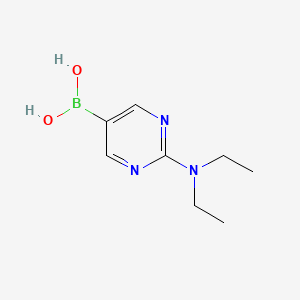 [2-(Diethylamino)pyrimidin-5-YL]boronic acid