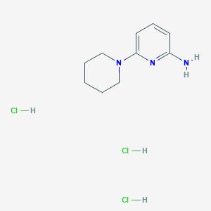 6-(Piperidin-1-yl)pyridin-2-amine trihydrochloride