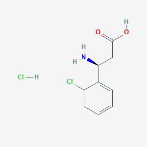 (S)-3-Amino-3-(2-chloro-phenyl)-propionicacid HCl