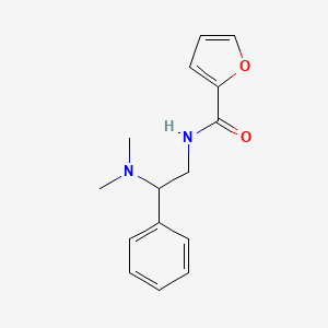 molecular formula C15H18N2O2 B2797439 N-[2-(dimethylamino)-2-phenylethyl]furan-2-carboxamide CAS No. 941999-94-6