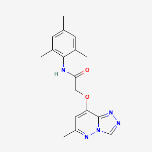 N-mesityl-2-((6-methyl-[1,2,4]triazolo[4,3-b]pyridazin-8-yl)oxy)acetamide