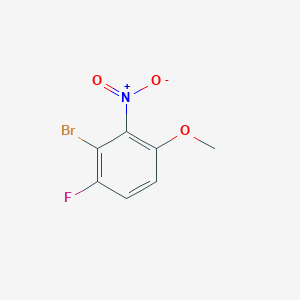 3-Bromo-4-fluoro-2-nitroanisole