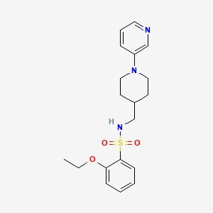 2-ethoxy-N-((1-(pyridin-3-yl)piperidin-4-yl)methyl)benzenesulfonamide