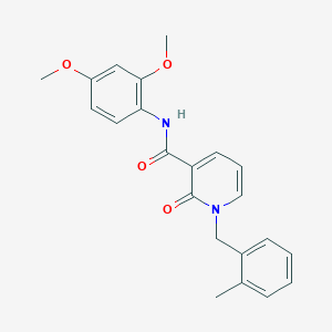 N-(2,4-dimethoxyphenyl)-1-(2-methylbenzyl)-2-oxo-1,2-dihydropyridine-3-carboxamide