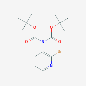 tert-Butyl N-(2-bromopyridin-3-yl)-N-[(tert-butoxy)carbonyl]carbamate